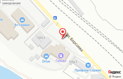 Автоград в Советском районе на карте