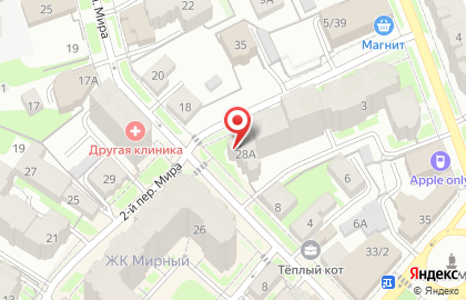 Симбирский газон на карте