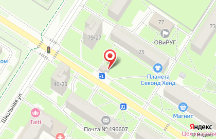 Пекарня в Санкт-Петербурге на карте