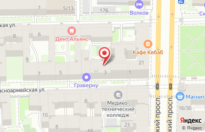 Адвокатский кабинет Федоровой В.А. на карте