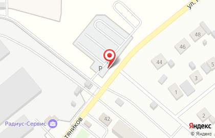 Автостоянка в Перми на карте