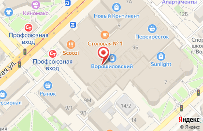 Магазин нижнего белья Дефиле на Рабоче-Крестьянской улице на карте