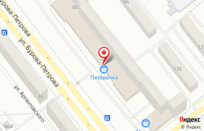 Салон ПроСвязь на улице Бурова-Петрова на карте