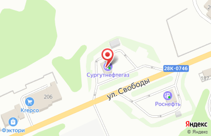 Сургутнефтегаз в Твери на карте