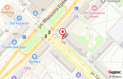 Магазин кондитерских изделий в Краснооктябрьском районе на карте