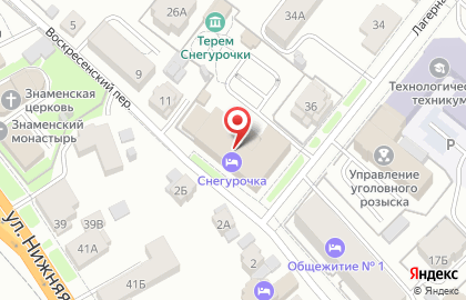 Ресторан "Метелица" на карте