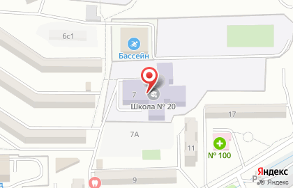 Участковая избирательная комиссия №1909 во Владивостоке на карте