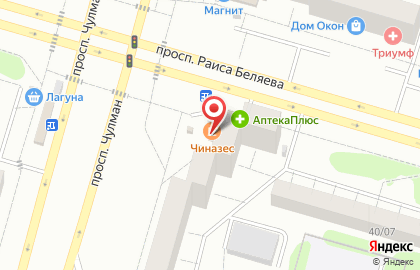 Автоломбард Победа в Набережных Челнах на карте