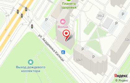 Перекресток в Коньково на карте
