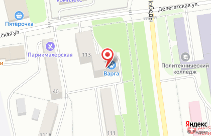 Ногтевая студия на Делегатской улице на карте