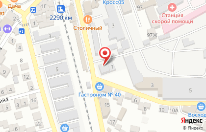 Кафе Восход 05 на карте