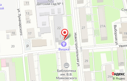 Клуб лазертага Вышка на карте