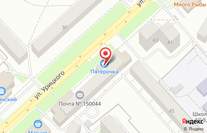 Ярославский филиал Банкомат, АКБ Еврофинанс Моснарбанк в Дзержинском районе на карте