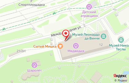 Комната Милы и Потапа на карте