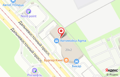Страховой дом ДБК на Дальневосточном проспекте на карте