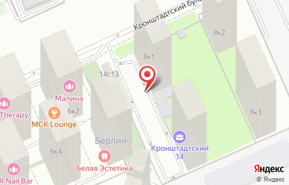 Торгово-выставочный центр Мебель России на Кронштадтском бульваре на карте