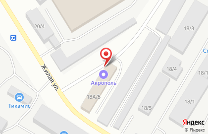 Ритуальный центр Акрополь в Ханты-Мансийске на карте