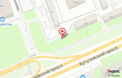 Сервисный центр Честный компьютерный мастер на Кутузовском проспекте на карте