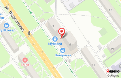Альфа Групп на улице Веденяпина на карте