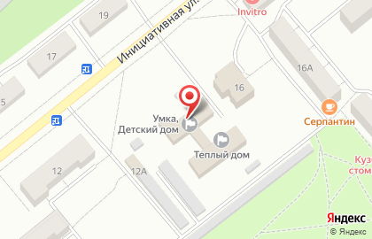 Кемеровский дом ребенка специализированный Теплый дом на карте