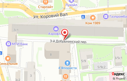 ООО КБ Мегаполис на карте