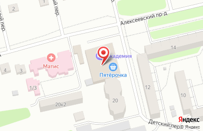 Супермаркет Пятёрочка, сеть супермаркетов в Железногорске на карте