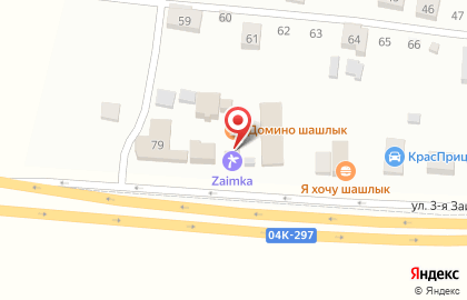 SPA-комплекс Заимка-Баня на карте
