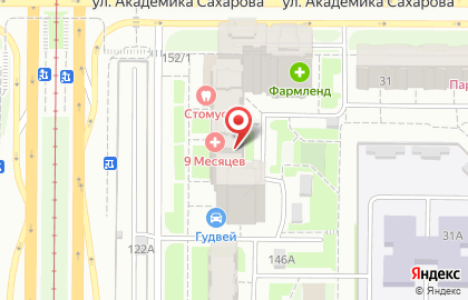 Компания натяжных потолков Потол`ОК на проспекте Победы на карте