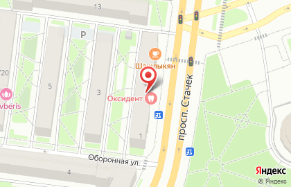 Булочная Лавка пекаря на проспекте Стачек на карте