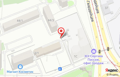 Автостоянка в Новосибирске на карте