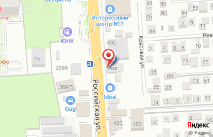 Торговая компания G.Doors на Российской улице на карте