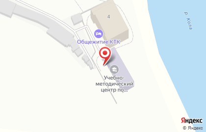 Управление по делам ГО и ЧС и пожарной безопасности Мурманской области в Мурманске на карте