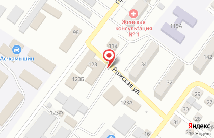 Автостоянка в Волгограде на карте