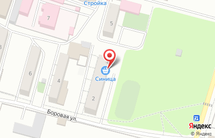 Продуктовый магазин Синица на карте