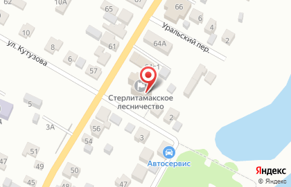 Министерство лесного хозяйства Республики Башкортостан Стерлитамакский межрайонный территориальный отдел Федерального государственного лесного и пожарного надзора на карте