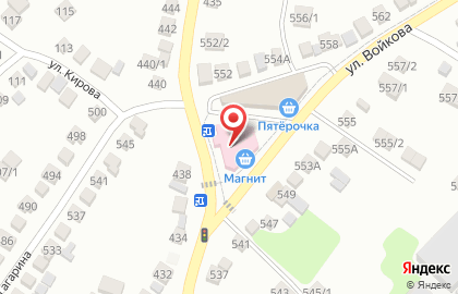 Продуктовый магазин Натали на Октябрьской улице на карте