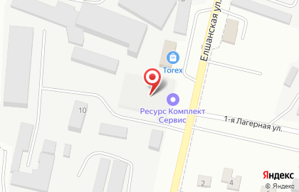 Компания РУСБИЗНЕСАВТО на Елшанской улице на карте