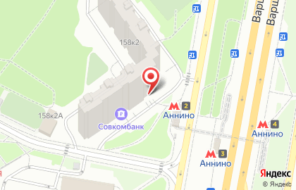 Совкомбанк в Москве на карте