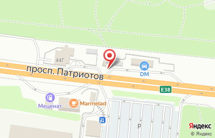 Киоск фастфудной продукции Шаверма House на проспекте Патриотов на карте