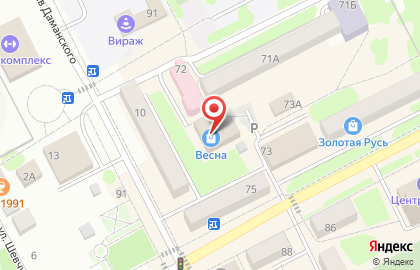 Торговый центр Винлаб в Дальнереченске на карте