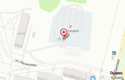 Автостоянка Кассандра на карте