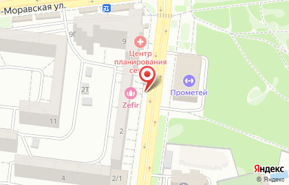Капитошка на улице Космонавта Комарова на карте