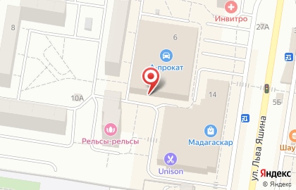 Магазин бытовой химии Дубль Цум в Автозаводском районе на карте