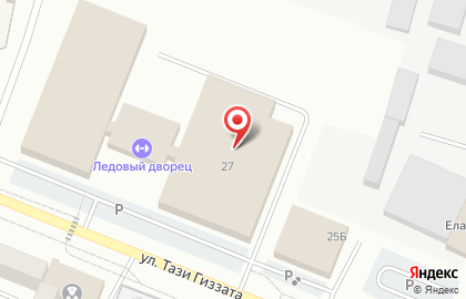 Ледовый дворец в Казани на карте