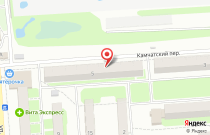 Защита, ООО в Камчатском переулке на карте