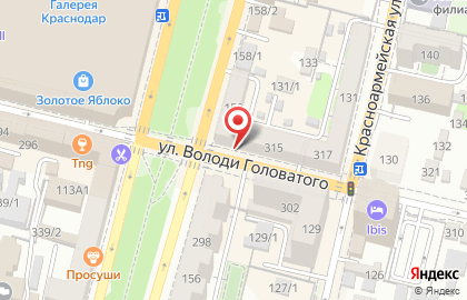 Фирменный магазин пива Кроп-пиво на улице имени Володи Головатого на карте