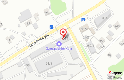 Торговая фирма в Тракторозаводском районе на карте