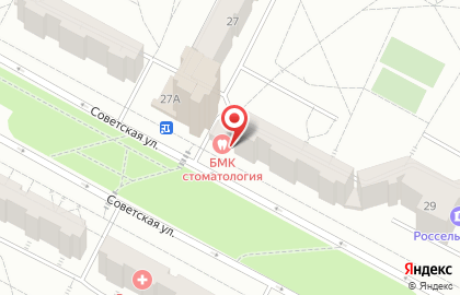Стоматологическая клиника БМК на карте