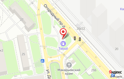 ЗАО ТрансАЗС в Огородном проезде на карте