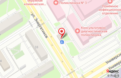 Продуктовый магазин в Сургуте на карте